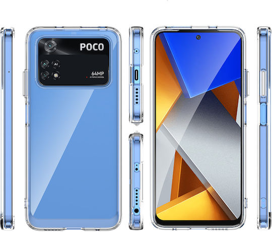 Hurtel Outer Space Back Cover Πλαστικό / Σιλικόνης Μπλε (Poco M4 Pro)