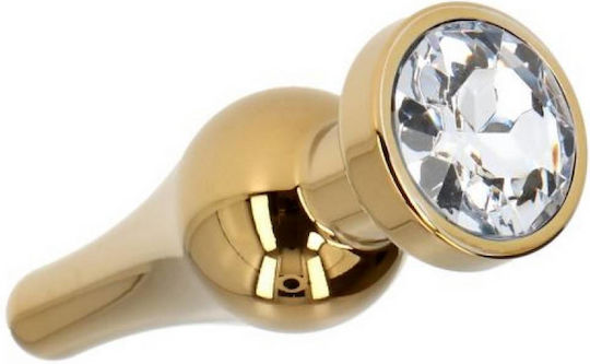 Toyz4lovers Ace Of Spades Πρωκτική Σφήνα Small Χρυσή 10cm