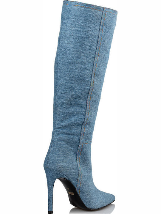 Damenstiefel Blau