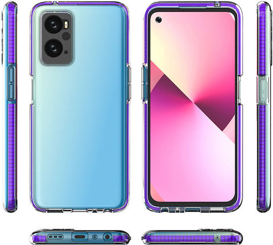 Hurtel Spring Back Cover Σιλικόνης 1mm Light Pink (Realme 9i, Oppo A36, Oppo A76, Oppo A96)