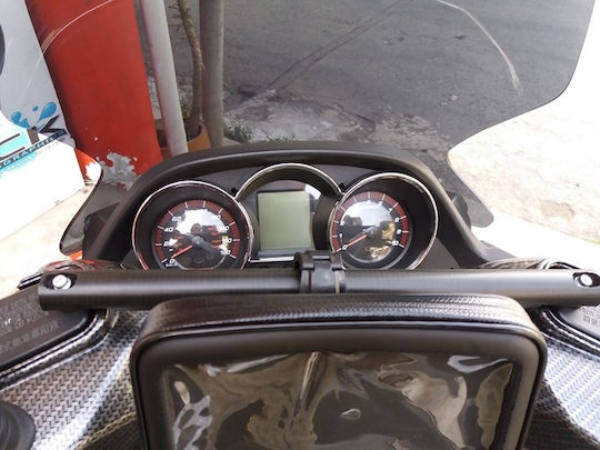 Moto Discovery Support Bar for Moto Mobile Mount Kymco Downtown 350 / Downtown 300