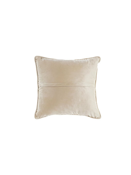 DKD Home Decor Sofa Cushion Gold 45x45cm.