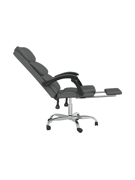 vidaXL Office Chair with Recline Dark Grey