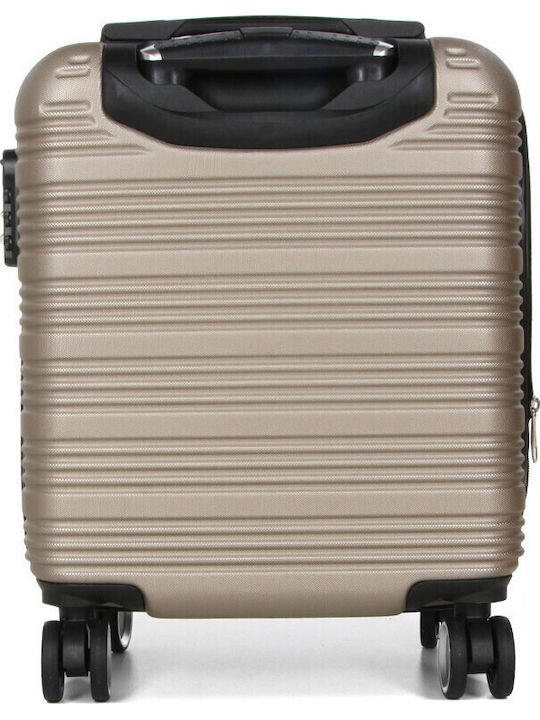 WORLDLINE Worldline Valiză de Călătorie Cabină Dură Bej cu 4 roți Înălțime 45cm 27920-33