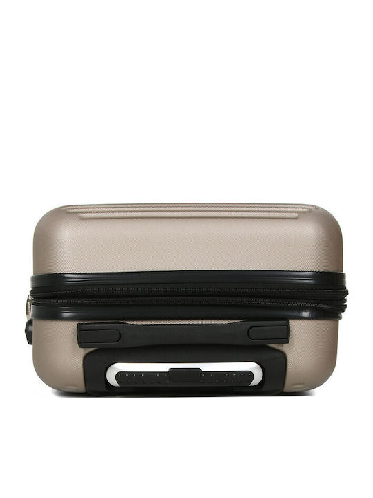 WORLDLINE Worldline Valiză de Călătorie Cabină Dură Bej cu 4 roți Înălțime 45cm 27920-33