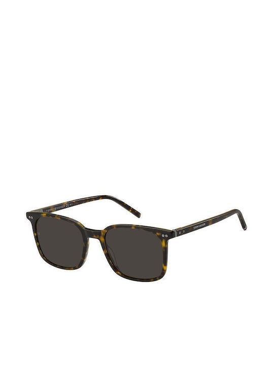 Tommy Hilfiger Sonnenbrillen mit Braun Schildkröte Rahmen und Gray Linse 2053690865-3IR