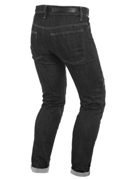 Dainese Denim Slim Tex Men's 4 Season Motorcycle Pants Black