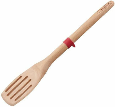 Tefal Kitchen Spatula Slotted Wooden 32cm