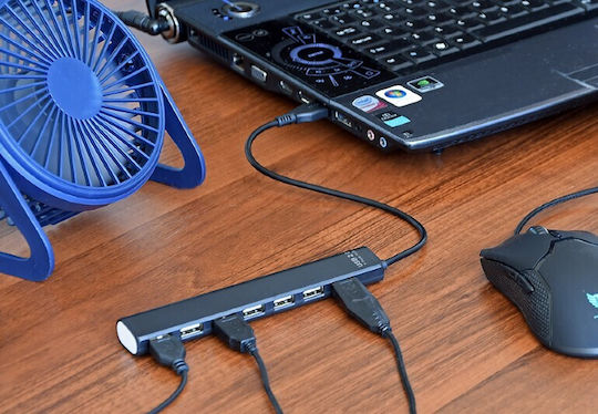 Gembird USB Hub 7 Ports USB 2.0 with USB-A Connection