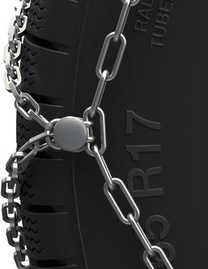 Konig XG Cross No 251 Anti-slip Chains Thickness 9mm Passenger & 4x4 Car 2pcs