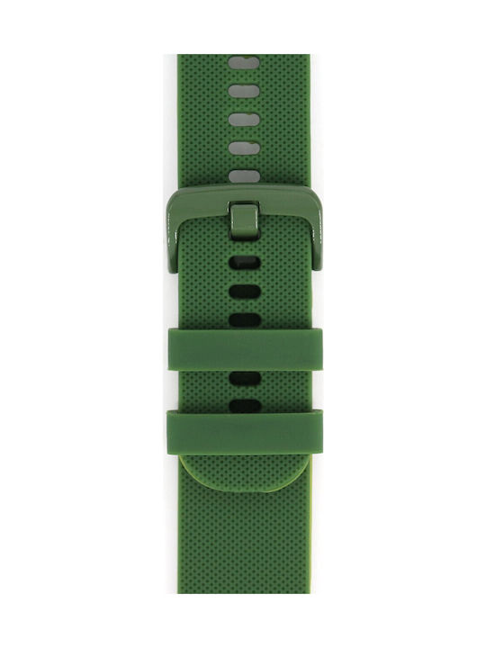Diloy Straps Rubber Strap Green 20mm