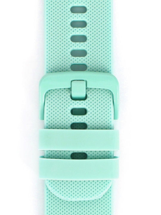 Diloy Straps Rubber Strap Turquoise 20mm