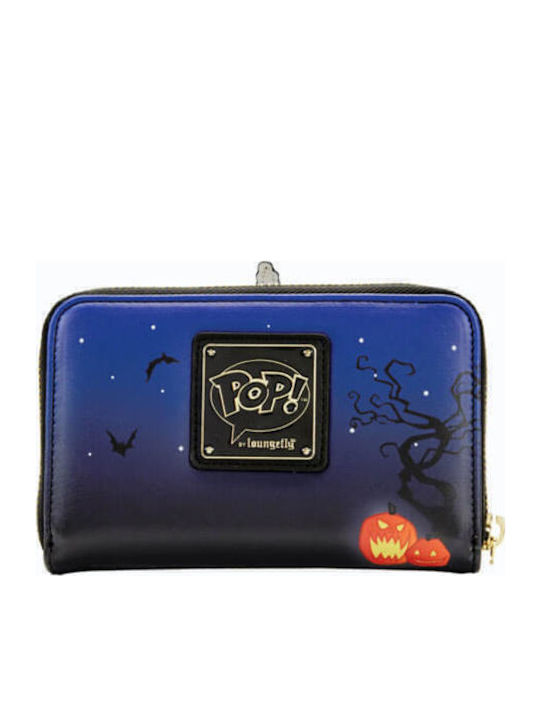Loungefly Skellington House Zip Kids Wallet with Zipper Disney NBC Jack Skellington House