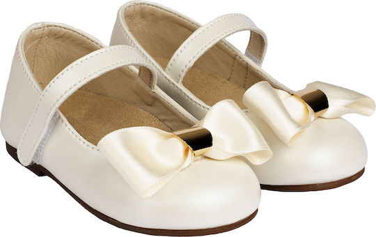 Babywalker Christening Pumps Ecru