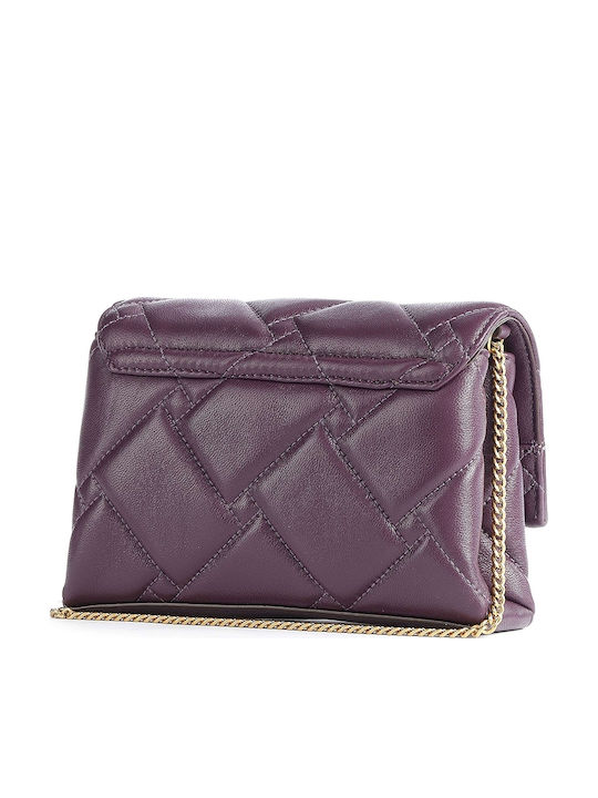 Willow Leather Women's Flap Bag Purple