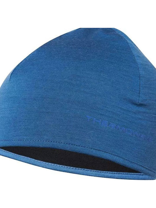 Beanie Unisex Reversible Beanie Knitted in Blue color