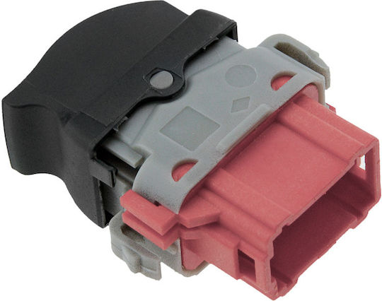 NTY Διακόπτης Παραθύρων Αυτοκινήτου για Renault Master 2010 6pin Μαύρο