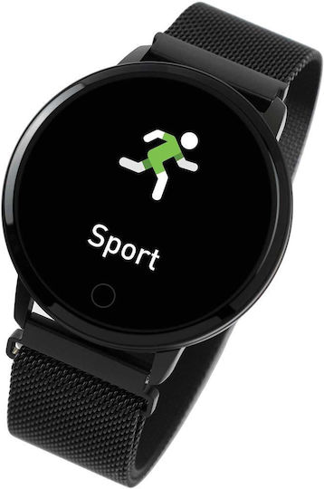 Reflex Active Series 05 42mm Smartwatch με Παλμογράφο (Black Mesh)