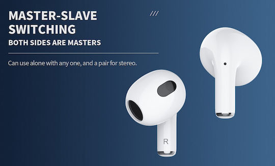Celebrat TWS-W22 Earbud Bluetooth Handsfree Earphones with Charging Case White
