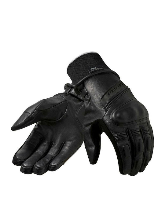 Rev'IT Boxxer 2 H2O Winter Men's Motorcycle Gloves Leather Waterproof Black