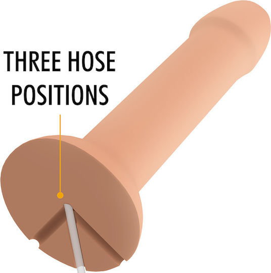 Mythology Flipper Original Ρεαλιστικός Δονητής Squirting 17cm Flesh