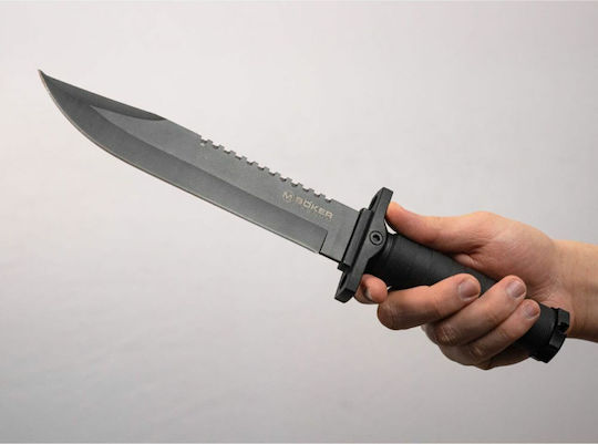 Boker John Jay Survival Μαχαίρι Επιβίωσης Μαύρο σε Θήκη