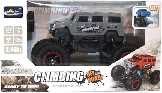 Spring Off Road Speed Climbing Car Ferngesteuertes Auto Stunt Gray