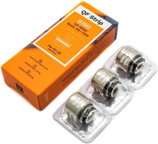 Vaporesso QF Strips Widerstand für Elektronische Zigaretten 0.15ohm (Dampfmethode) 1Stück