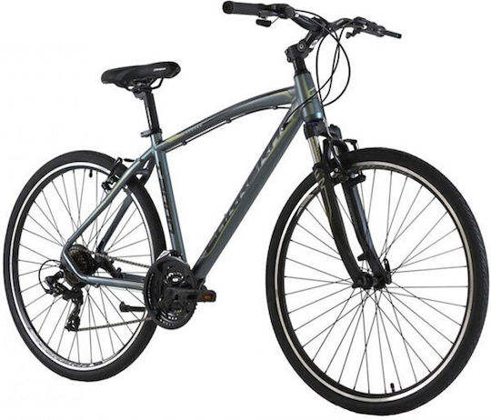 Carrera T 2000 VB 28" 2022 Silber Mountainbike mit 21 Gängen