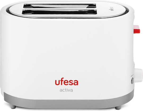 Ufesa TT7385 Prăjitor de pâine 2 sloturi 800W Alb
