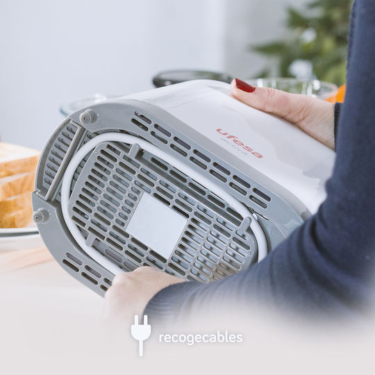 Ufesa TT7385 Prăjitor de pâine 2 sloturi 800W Alb