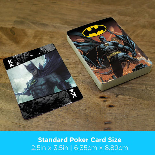 Aquarius DC Comics Ediție de colecție Pachet de cărți Batman Plastifiată pentru Poker