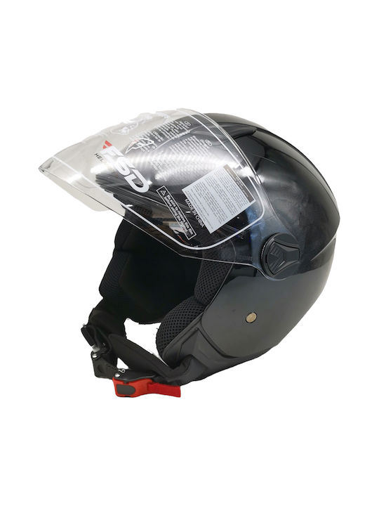 Faseed FS-721 Black Κράνος Μηχανής Jet 1050gr