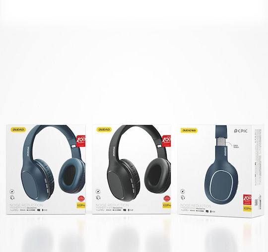 Dudao X22PRO Wireless Wired On Ear Headphones With 25 Hours Playing Time Black