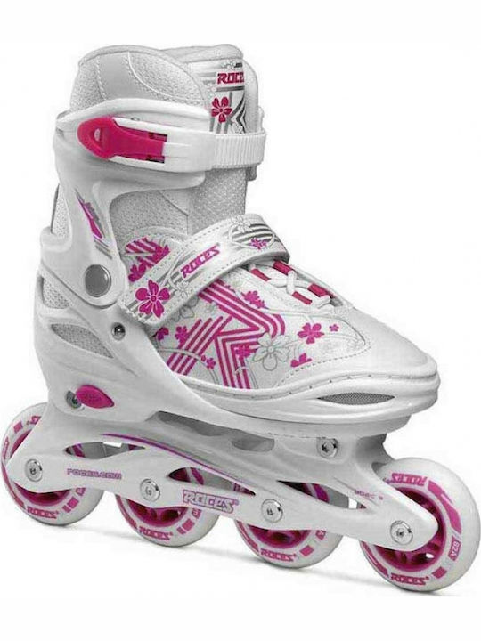 Roces Compy 8.0 Inline Αυξομειούμενα Rollers Λευκά Παιδικά Roces Compy 8.0 Inline Αυξομειούμενα Rollers Λευκά Παιδικά