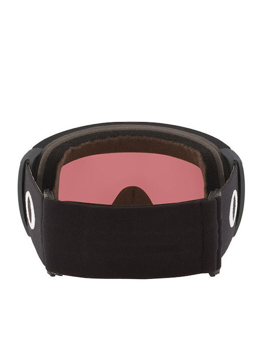 Oakley Flight Path Ochelari de Schi și Snowboard pentru Adulți Negri cu Lentilă Fumurie Portocalie