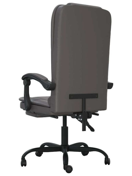 vidaXL Vdxl Bürostuhl mit Massage in Grau