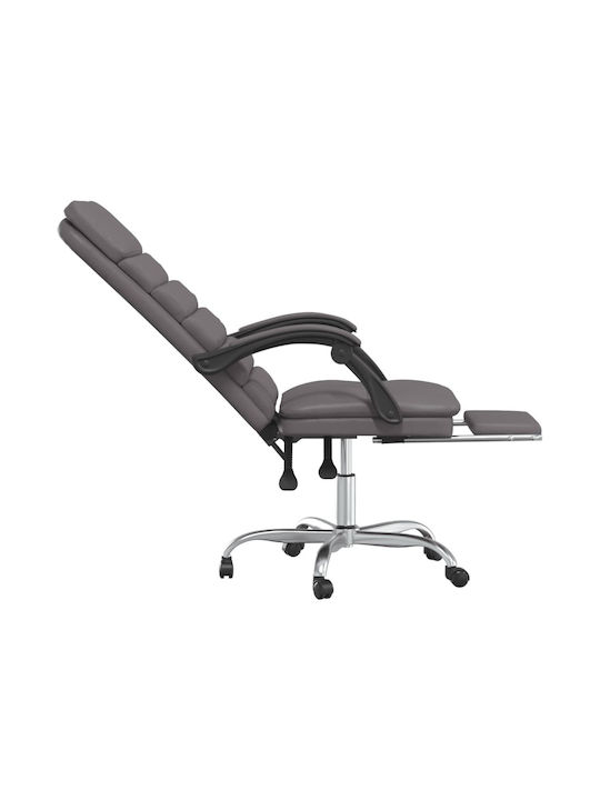 vidaXL vidaXL Office Chair with Massage, Recline, and Adjustable Arms Grey