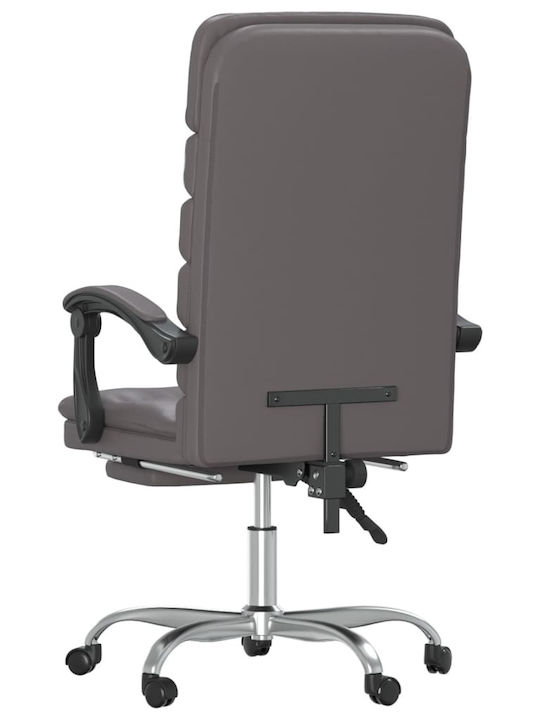 vidaXL vidaXL Office Chair with Massage, Recline, and Adjustable Arms Grey