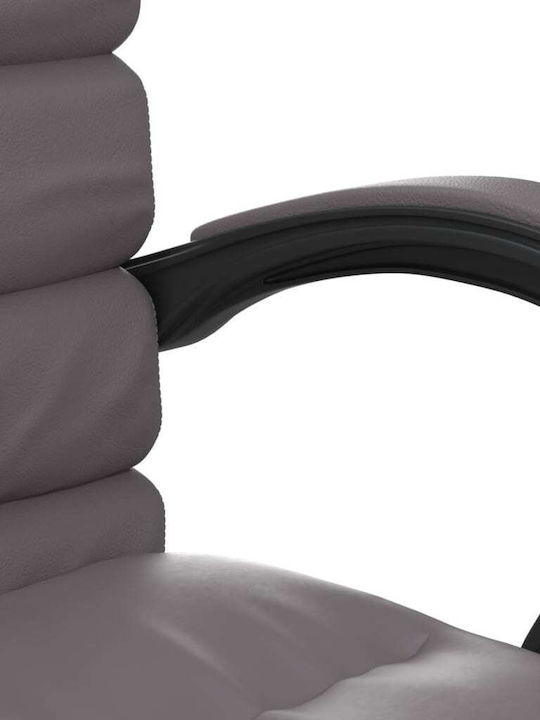vidaXL vidaXL Office Chair with Massage, Recline, and Adjustable Arms Grey
