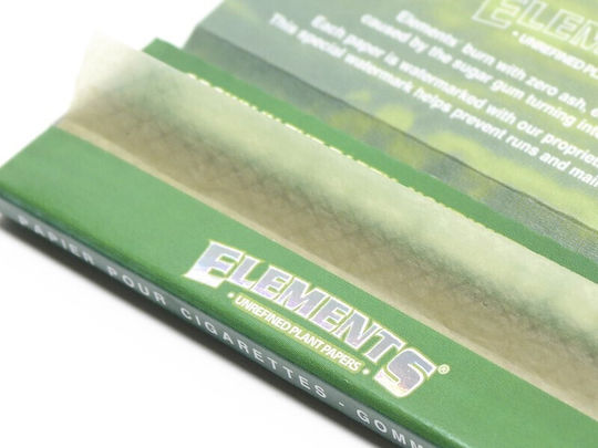 Elements Листчета за свиване на цигари Slim King Size 32 листове 1бр
