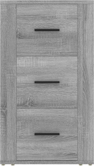 Wooden Storage Cabinet with 3 Drawers M40xW33xH70cm