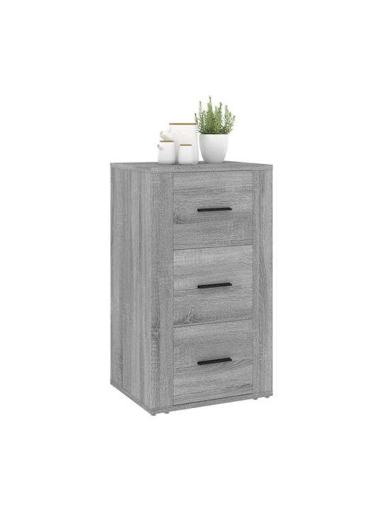 Wooden Storage Cabinet with 3 Drawers M40xW33xH70cm