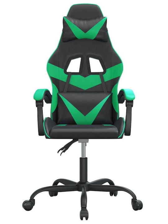 vidaXL 3143845 Gaming Stuhl Black/Green