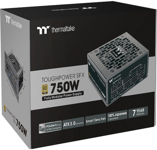 Thermaltake Toughpower SFX 750W Negru Sursă de Alimentare Calculator Complet modular 80 Plus Gold