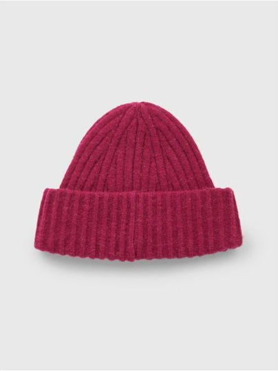 Knitted Beanie Cap Italian Wine AW0AW13767 -VWU
