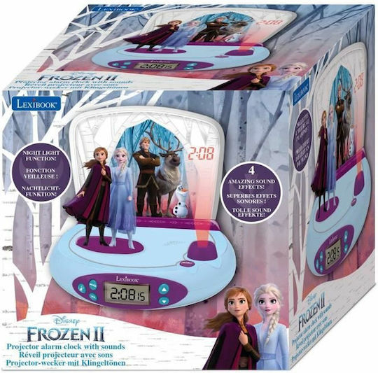 Lexibook Часовник За Настолен Компютър Disney Frozen 2 Син