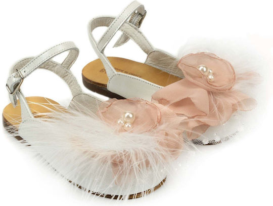 Babywalker Taufschuhe Für Mädchen Aus Leder Ecru