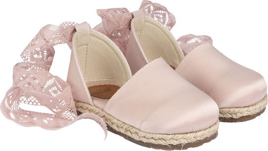 Babywalker Бебешки Кожени Еспадрили Dusty Pink