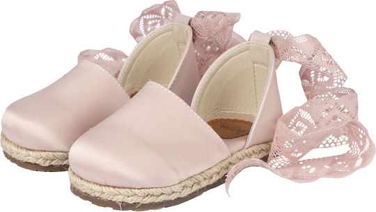 Babywalker Бебешки Кожени Еспадрили Dusty Pink